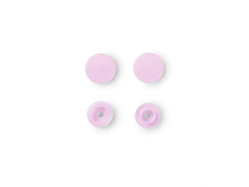 Prym Druckknöpfe Color Snaps Grau, Ø 12,4 mm, 30 Stück