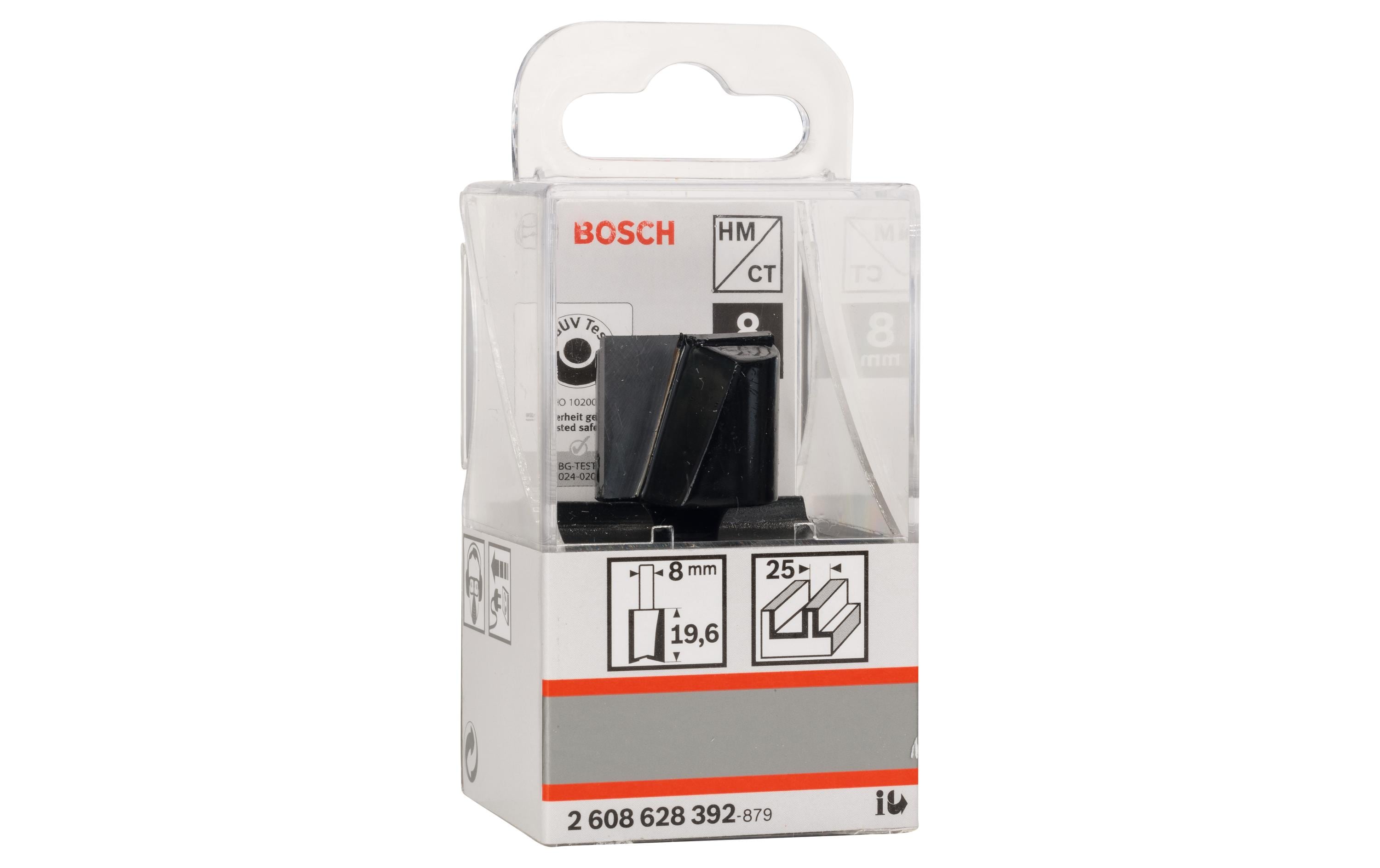 Bosch Professional V-Nutfräser Standard for Wood D1 25 mm, L 19.6 mm, G 51 mm Bosch Professional V-Nutfräser Standard for Wood D1 25 mm, L 19.6 mm, G 51 mm