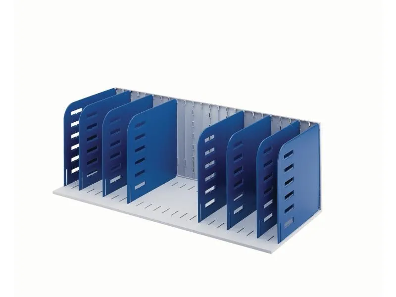 Styro Bücher-Trennwände styrorac 7 Abteile Styro Bücher-Trennwände styrorac 7 Abteile
