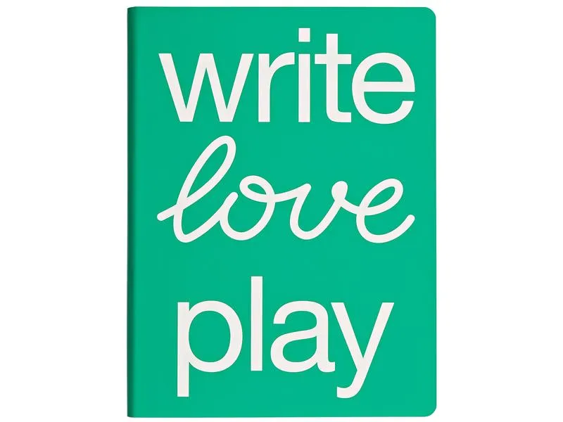 Nuuna Notizbuch GRAPHIC L WRITE LOVE PLAY Nuuna Notizbuch GRAPHIC L WRITE LOVE PLAY