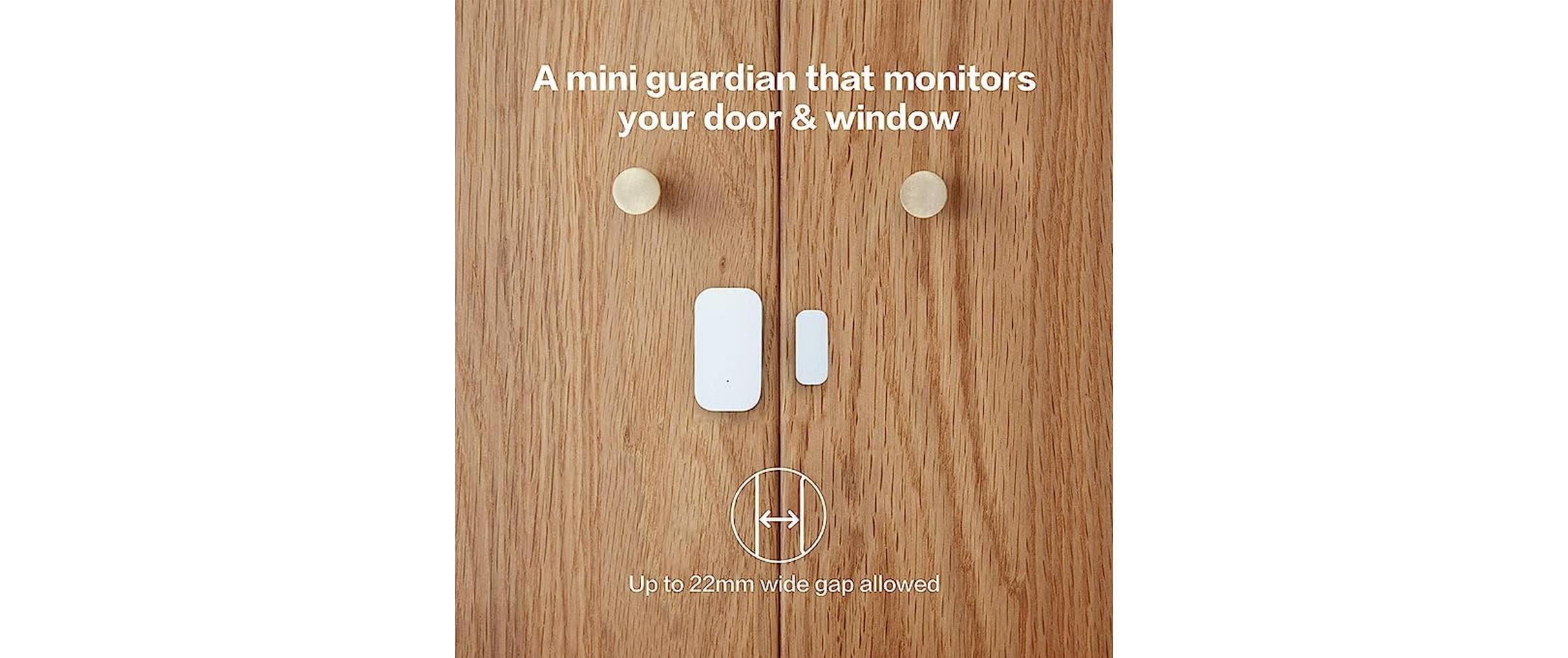 Aqara Funk-Fenster- und Türkontakt T1, Zigbee 3.0 Weiss Aqara Funk-Fenster- und Türkontakt T1, Zigbee 3.0 Weiss