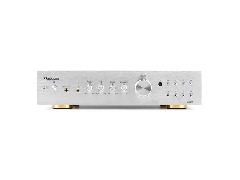 Audizio Stereo-Verstärker AD420A Silber