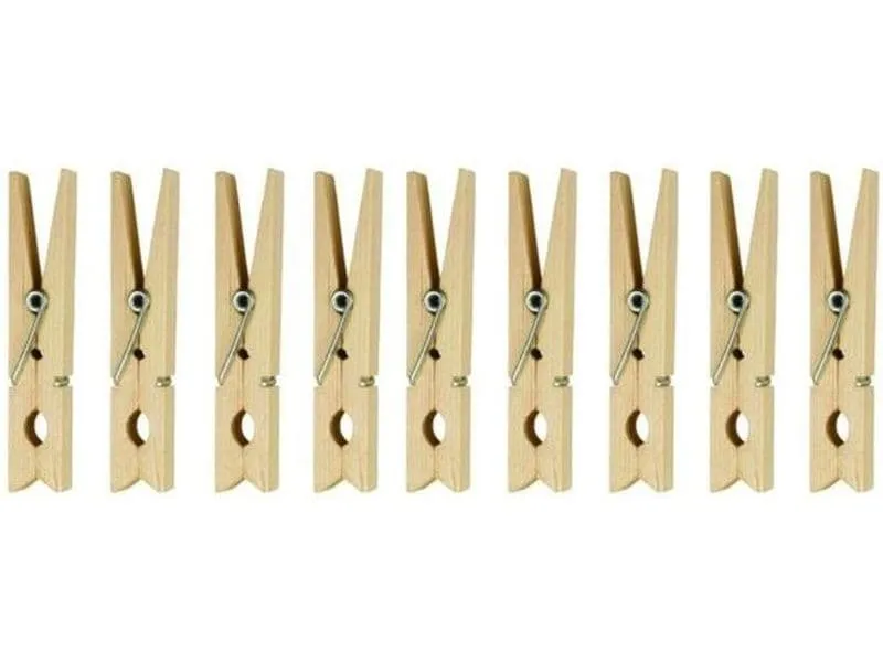 MSV Wäscheklammern 7 cm, 24 Stück