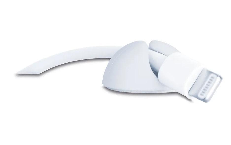 Max Hauri Kabel-Clip 1er, 9 Stück, Weiss