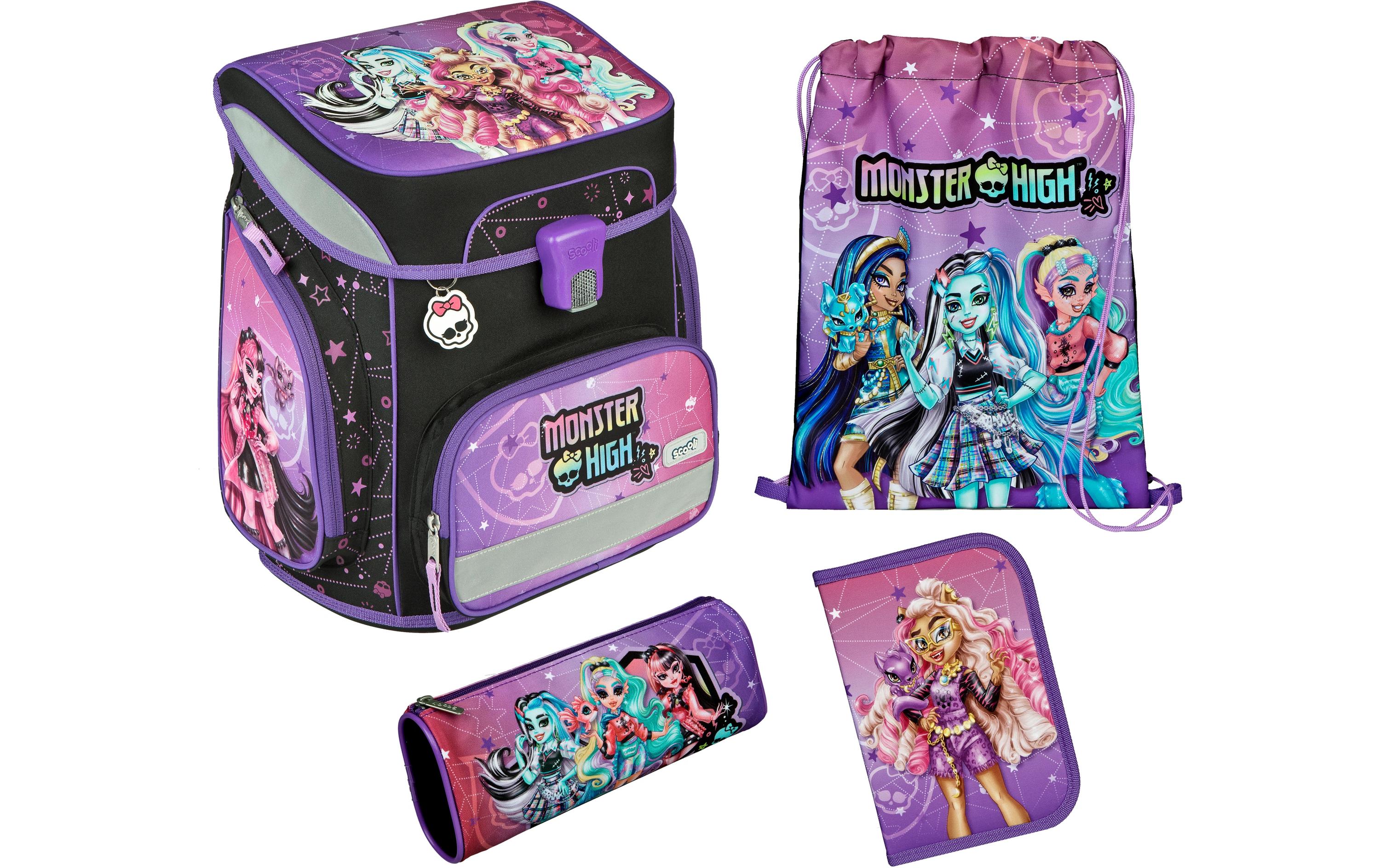 Scooli Schulthek-Set 5-teilig Monster High, 18 l Scooli Schulthek-Set 5-teilig Monster High, 18 l