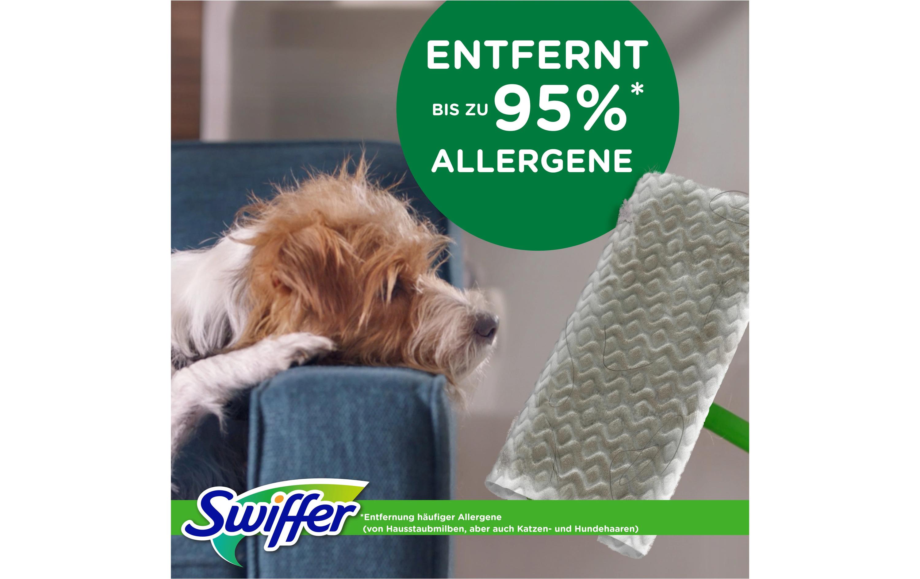 Swiffer Wischmopp Starter-Set 12-teilig, Grün