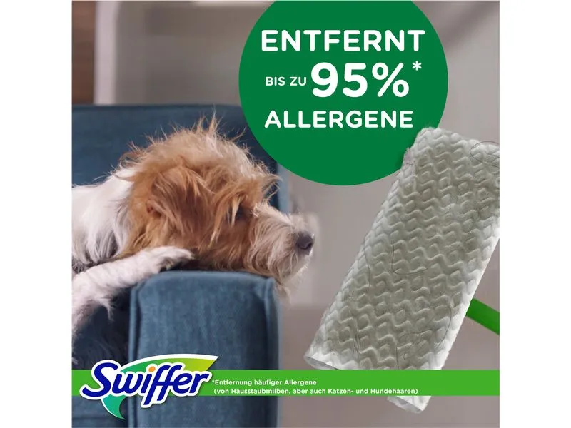Swiffer Wischmopp Starter-Set 12-teilig, Grün