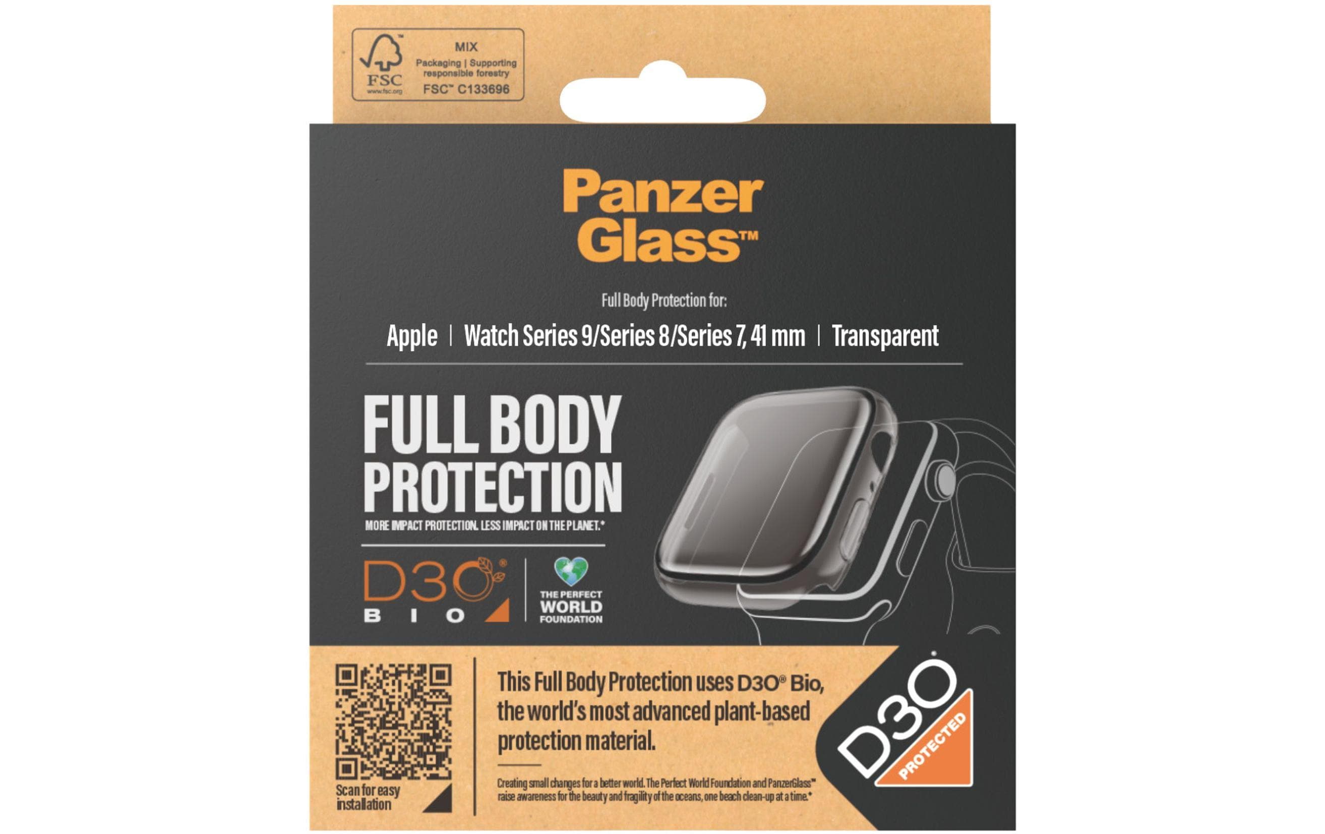 Panzerglass Full Body Apple Watch 2023 Series 9 41 mm Transparent Panzerglass Full Body Apple Watch 2023 Series 9 41 mm Transparent