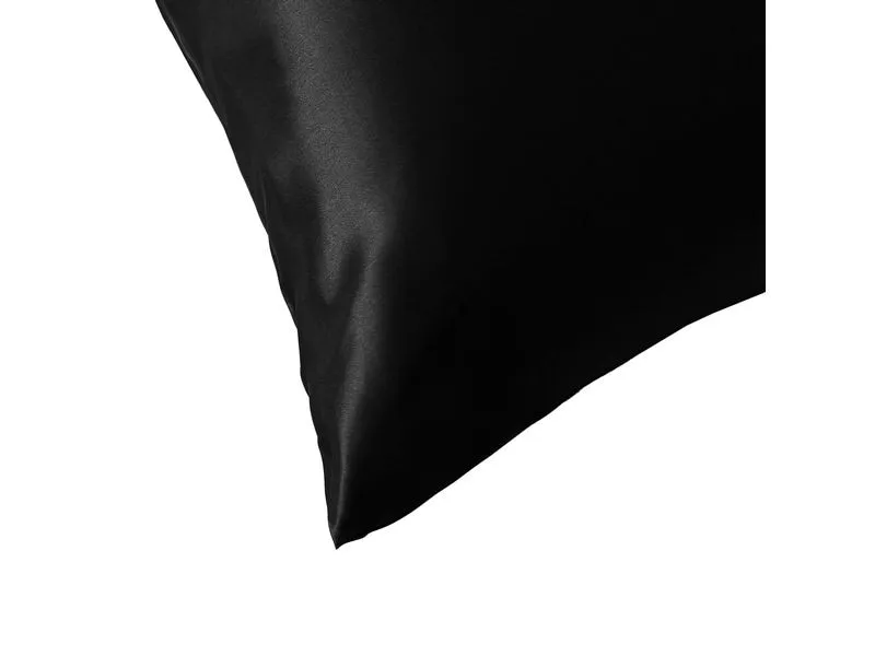 Ailoria BEAUTY SLEEP Maulbeerseide 80 x 80 cm Schwarz
