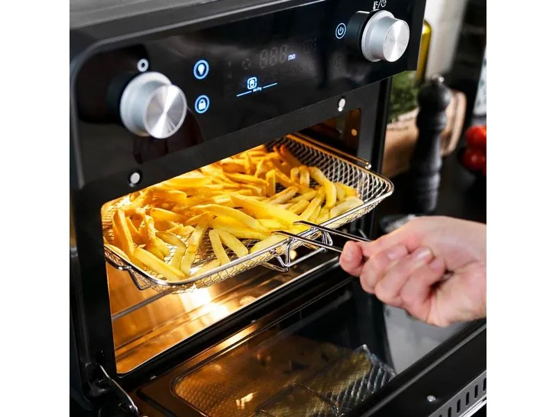 Gastroback Backofen Design Ofen Air Fry & Pizza 22 l, Schwarz Gastroback Backofen Design Ofen Air Fry & Pizza 22 l, Schwarz
