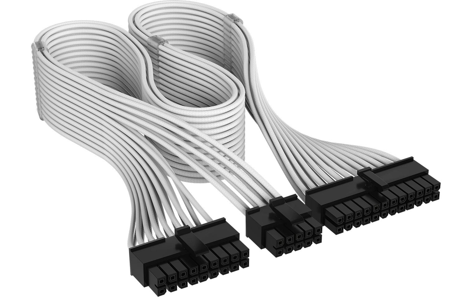 Corsair Stromkabel Motherboard-Kabel Weiss 61 cm Corsair Stromkabel Motherboard-Kabel Weiss 61 cm