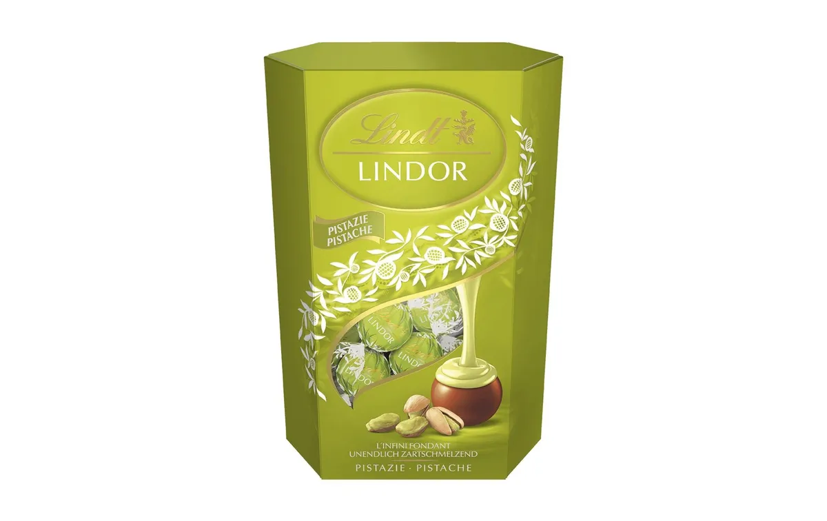 Lindt Schokoladen-Pralinen Lindor Kugeln Pistache 200 g Lindt Schokoladen-Pralinen Lindor Kugeln Pistache 200 g