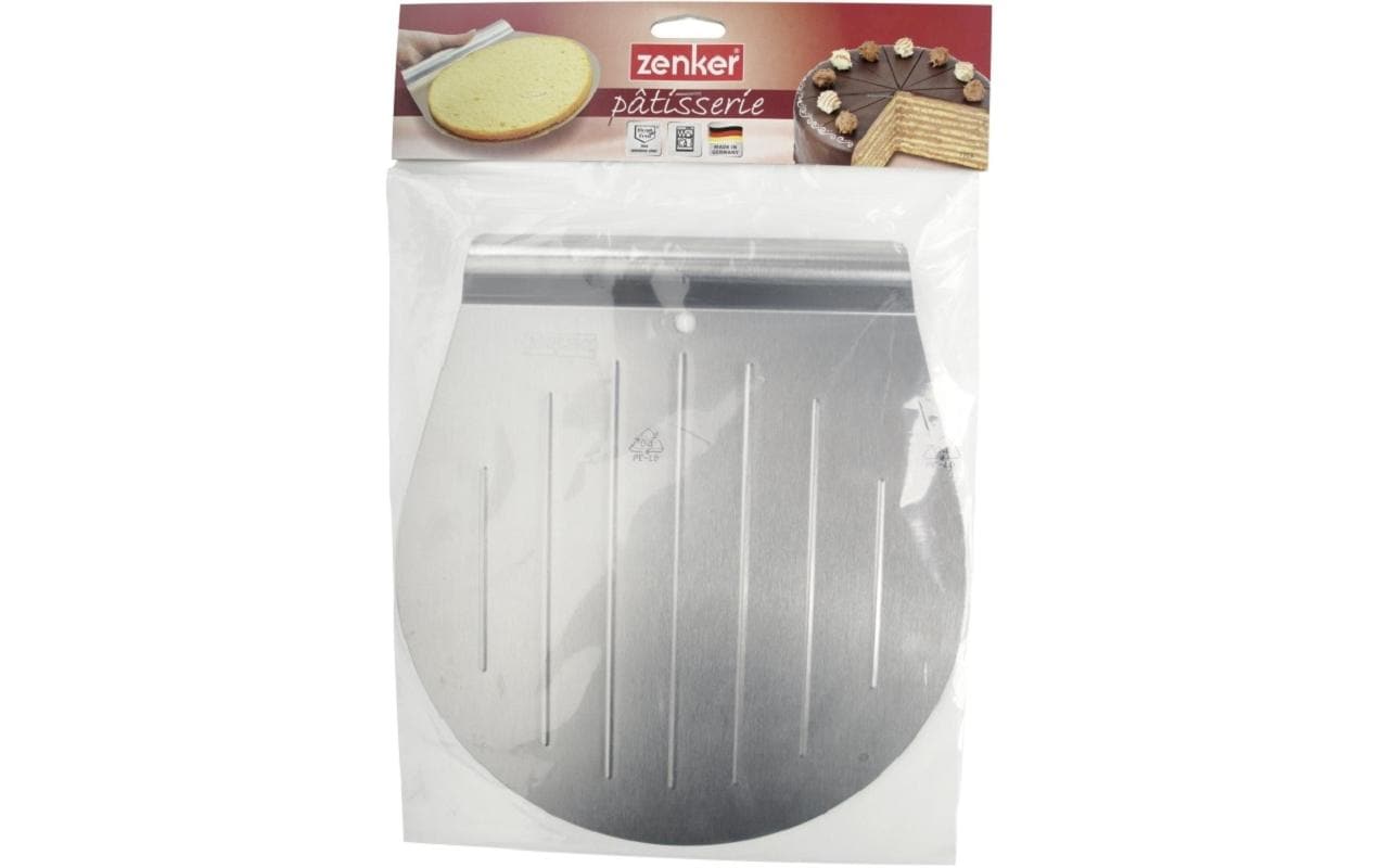 Zenker Tortenhebeblech Silber