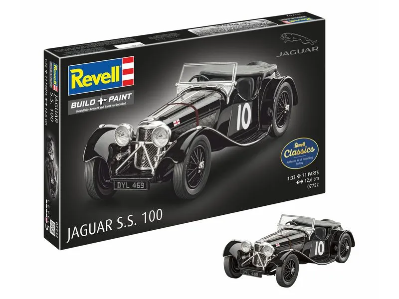 Revell Jaguar SS 100 1:32 Revell Jaguar SS 100 1:32