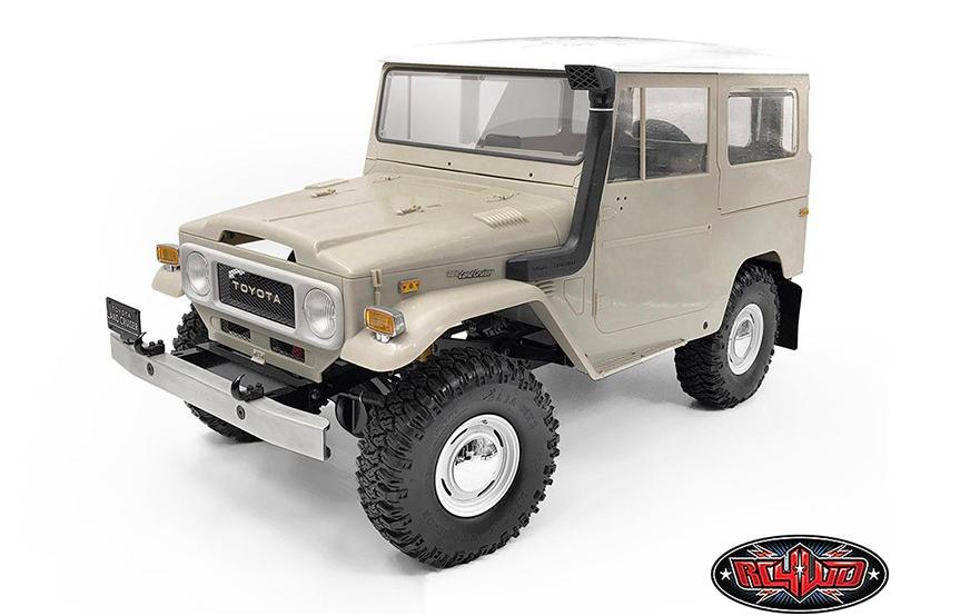 RC4WD Felgen 1.9 Aluminiumkappenräder, Weiss, 4 Stück