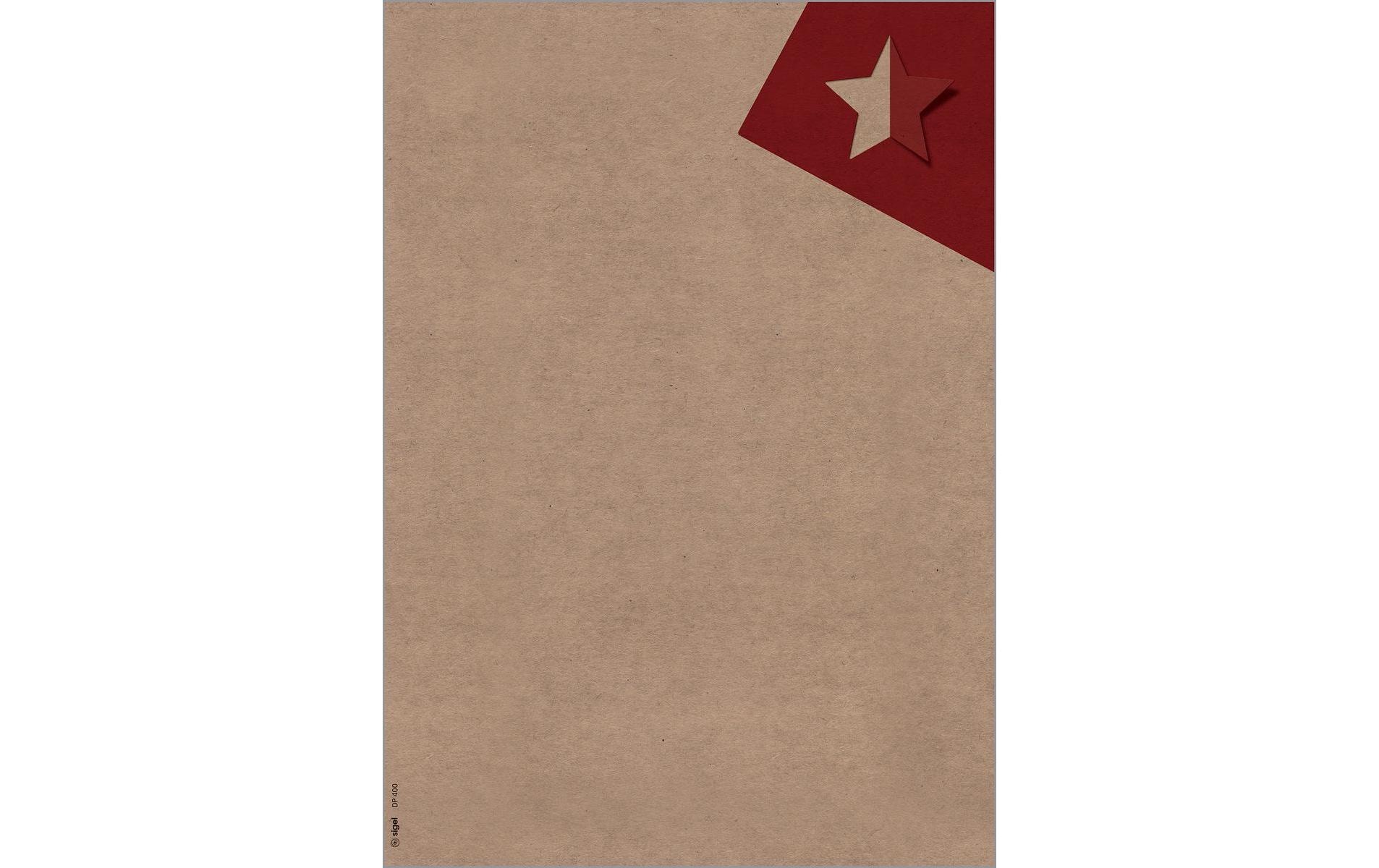 Sigel Motivpapier Cut-out Style, A4, 100 g/m², 25 Blatt