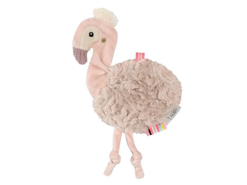 fehn Knister-Flamingo Rose
