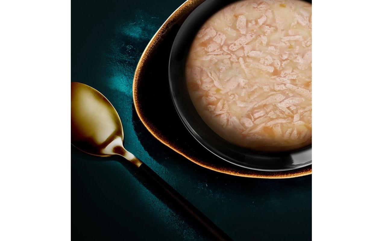 Sheba Nassfutter Classic Soup mit Salmon, 4 x 40g