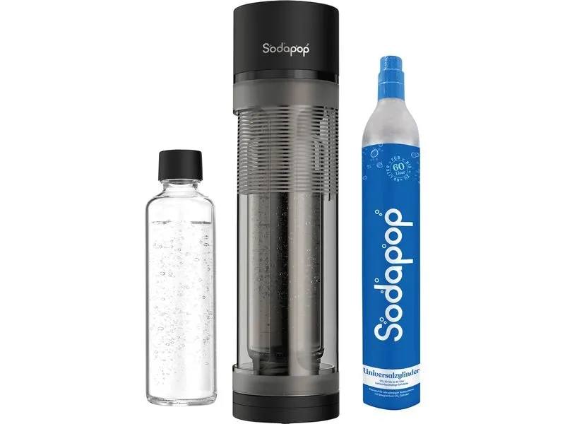 Sodapop Wassersprudler Logan Schwarz matt Sodapop Wassersprudler Logan Schwarz matt