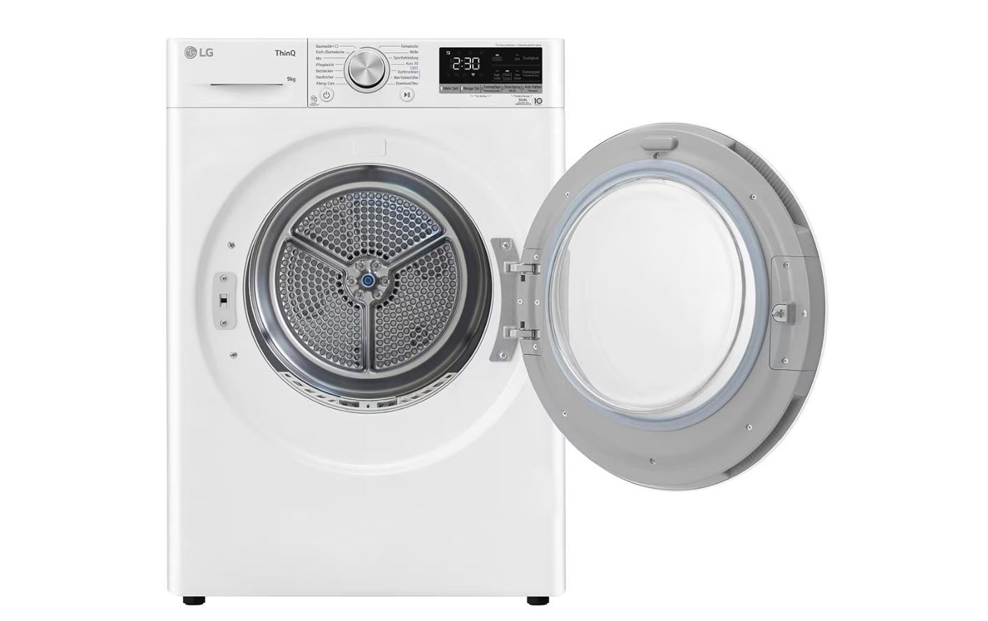 LG Wäschetrockner V9R09TC Rechts/Wechselbar LG Wäschetrockner V9R09TC Rechts/Wechselbar