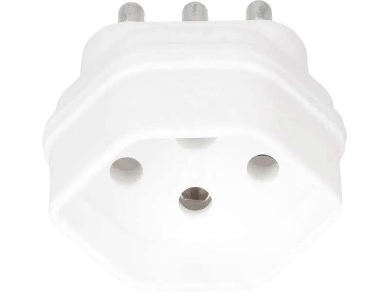 Max Hauri Reiseadapter Italien / Typ 13 3-polig Max Hauri Reiseadapter Italien / Typ 13 3-polig