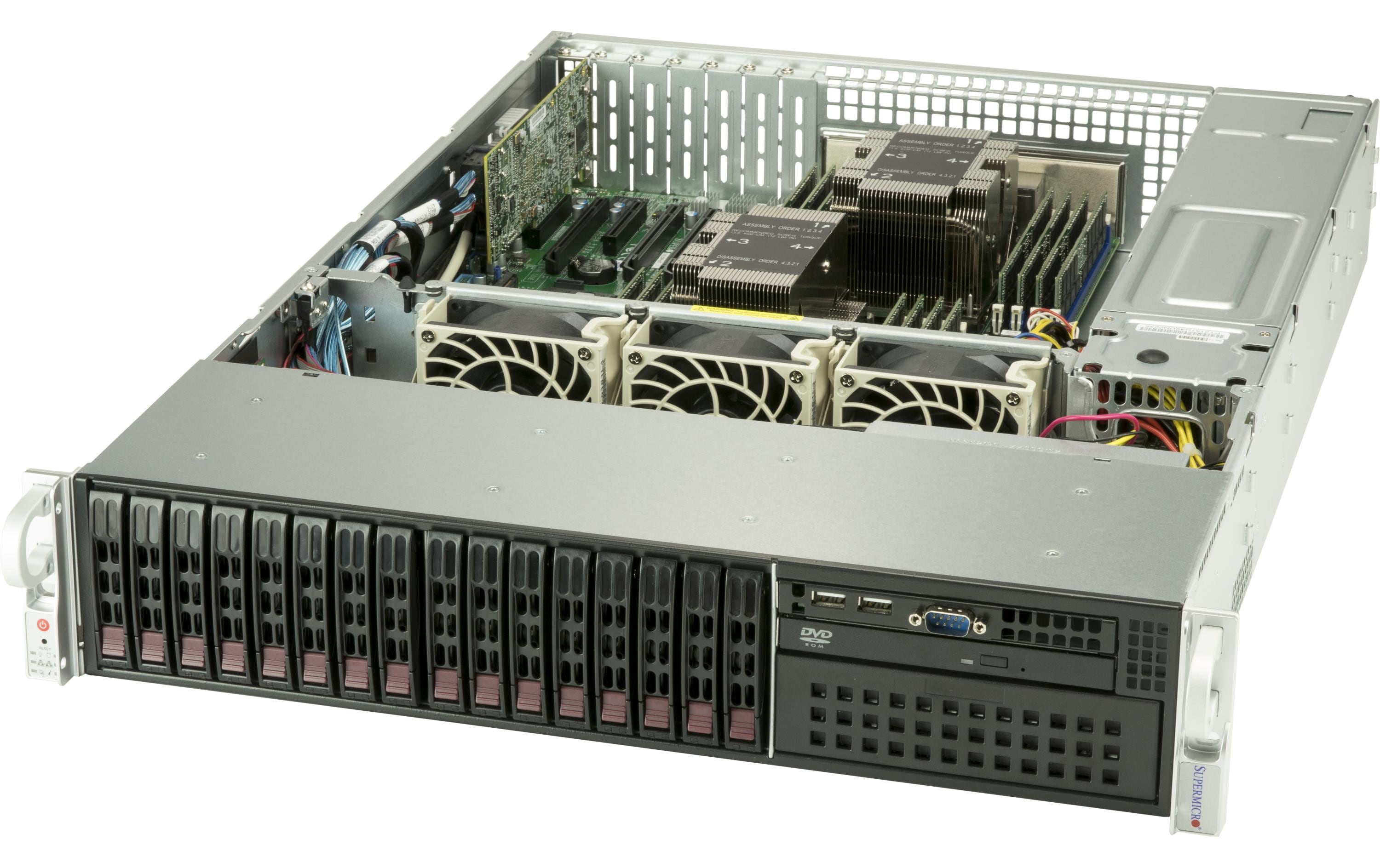 Supermicro Barebone 2029P-C1RT Supermicro Barebone 2029P-C1RT