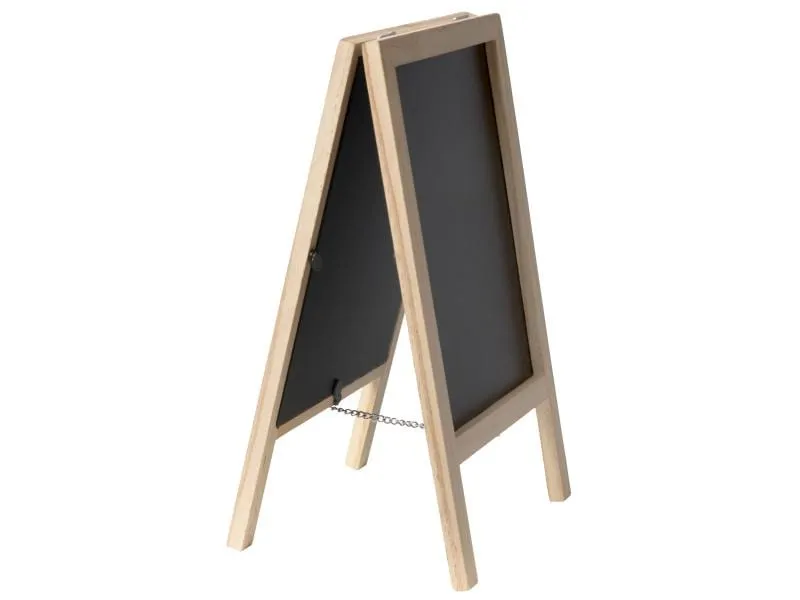 Securit Minikreidetafel Mini 25 x 15.2cm 2 in 1, Hellbraun/Schwarz Securit Minikreidetafel Mini 25 x 15.2cm 2 in 1, Hellbraun/Schwarz