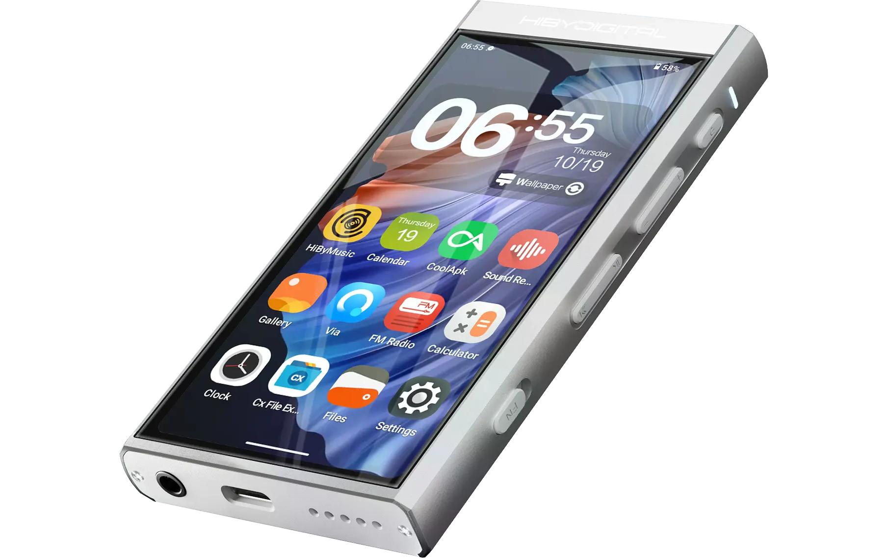 HiBy HiRes-Player M300 Silber