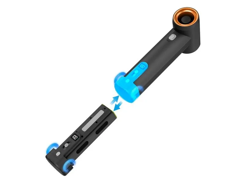 KiCA Jet Fan Max Akku 24000 mAh Schwarz