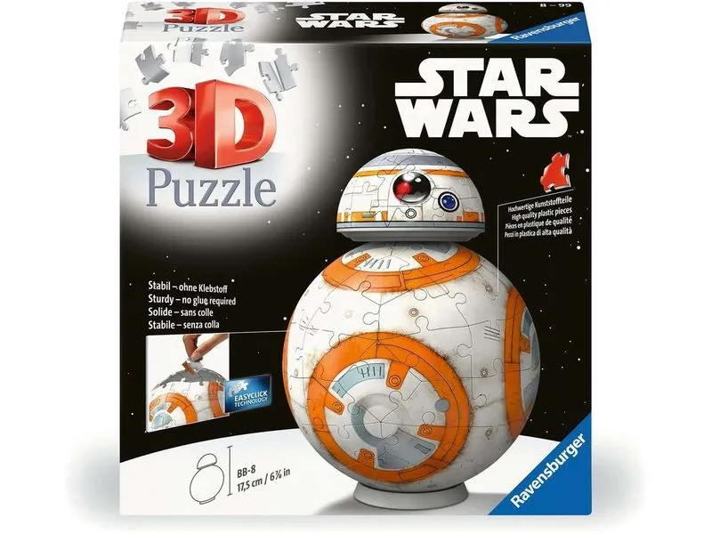 Ravensburger 3D Puzzle Star Wars BB-8 Ravensburger 3D Puzzle Star Wars BB-8