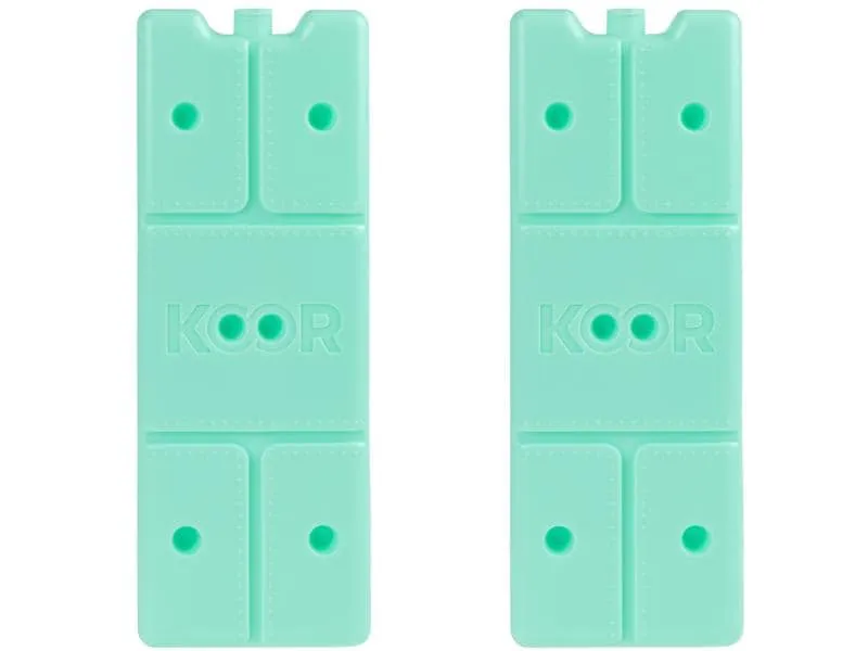 KOOR Kühlelement Arctico M, Doppelpack Mint