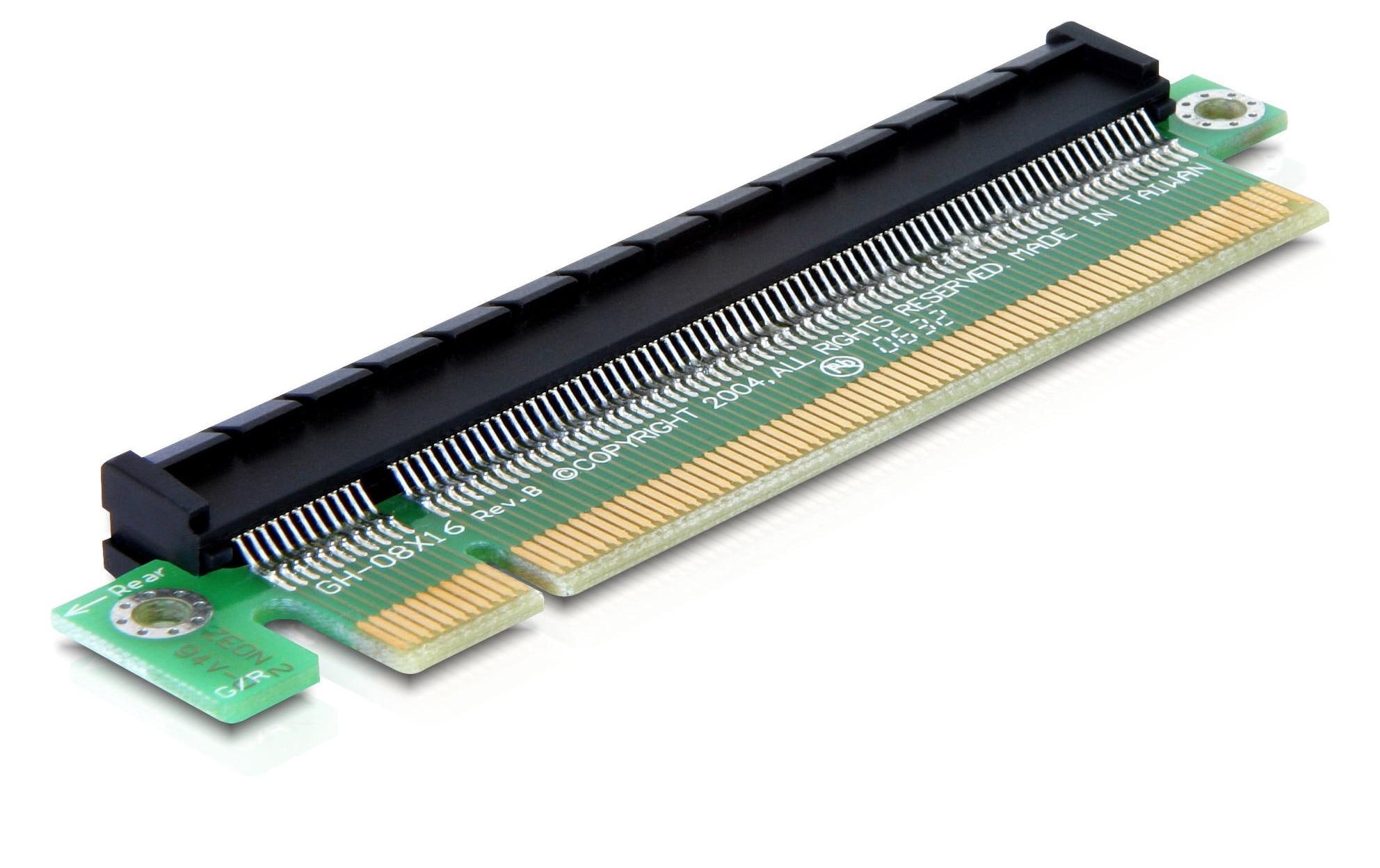 Delock PCI-E Riser Karte x16 auf x16 Adapter
