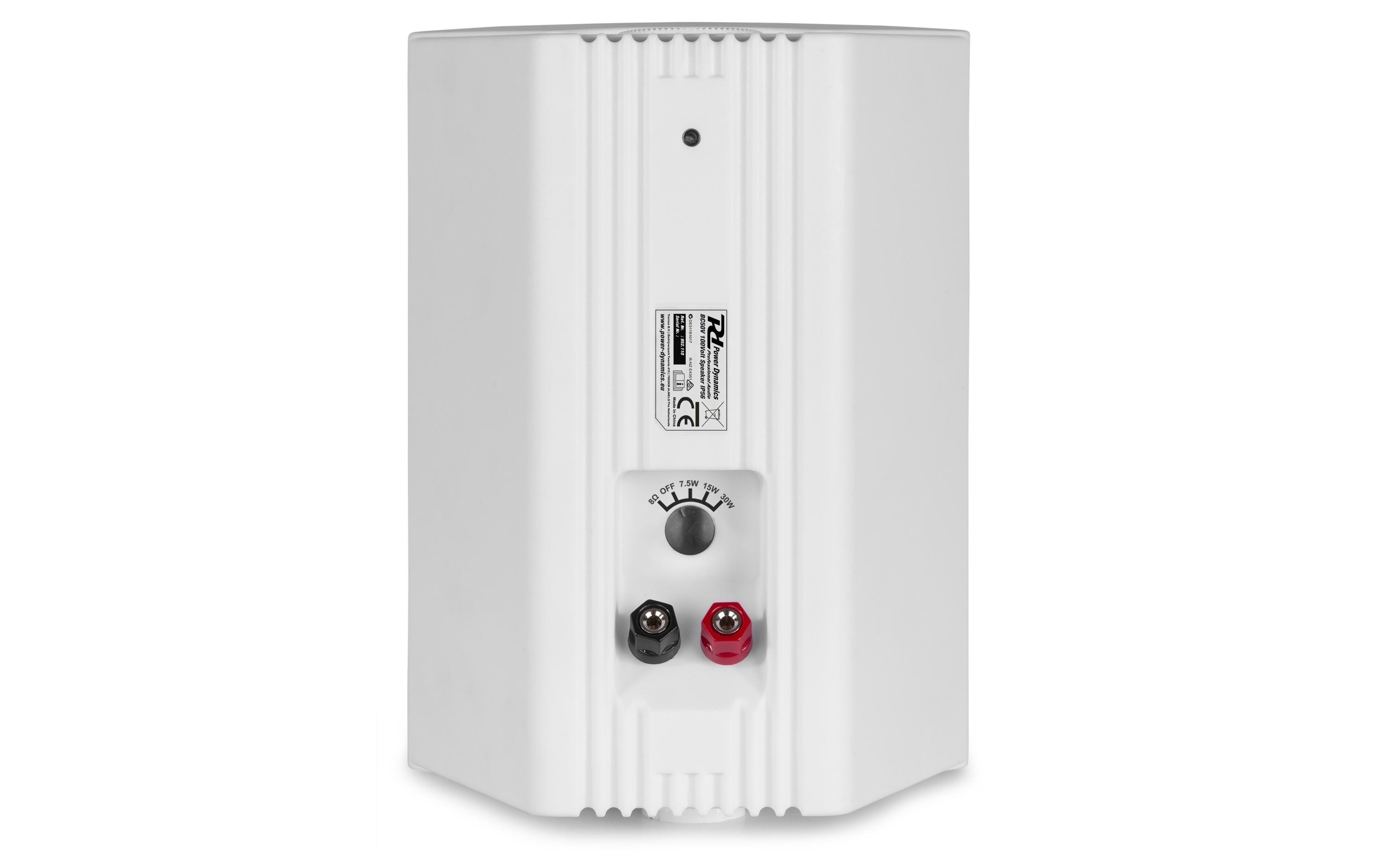 Power Dynamics Installationslautsprecher BC50 V Set Weiss