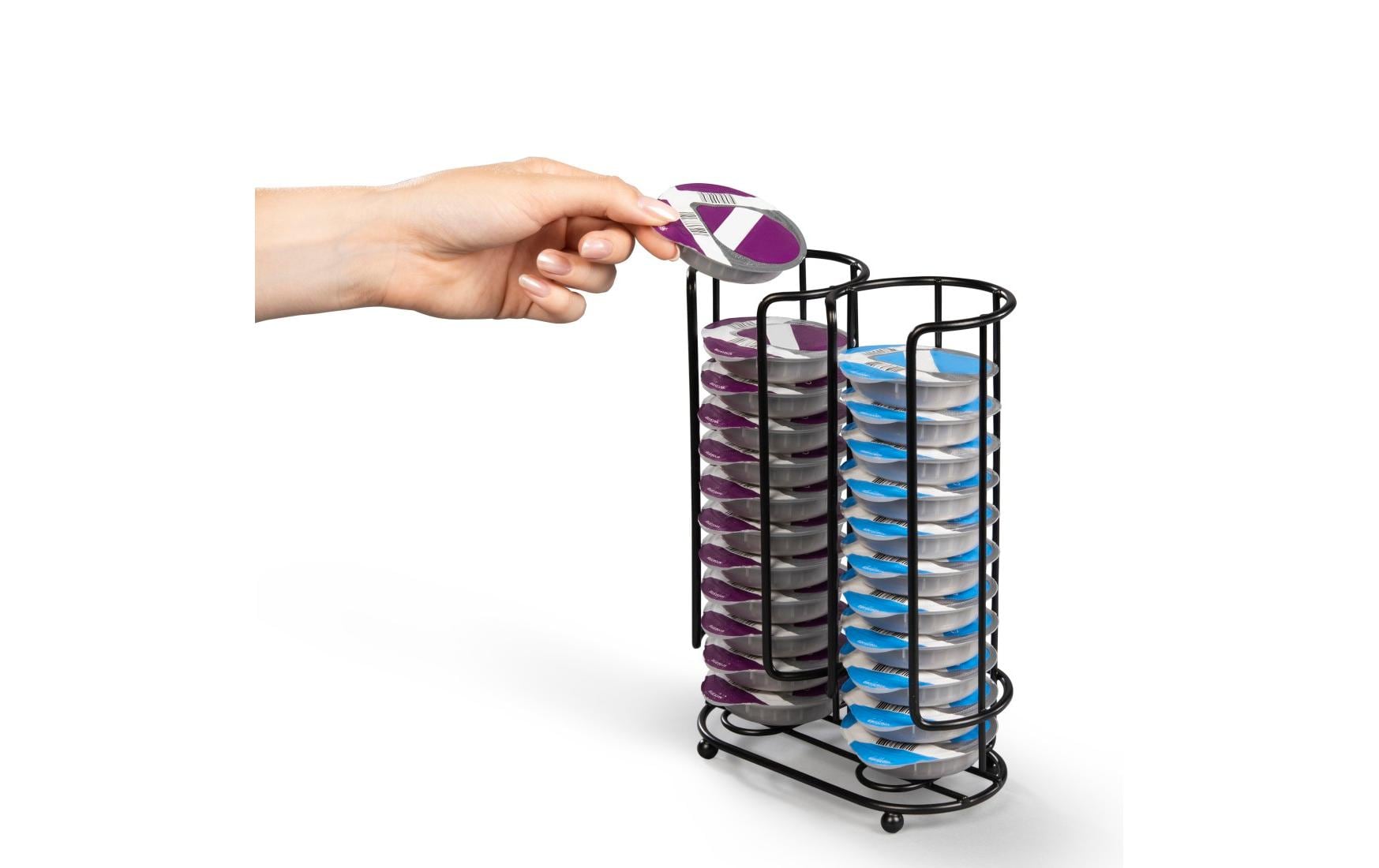 Xavax Kapselspender Tassimo, für 26 Kapseln, Schwarz matt