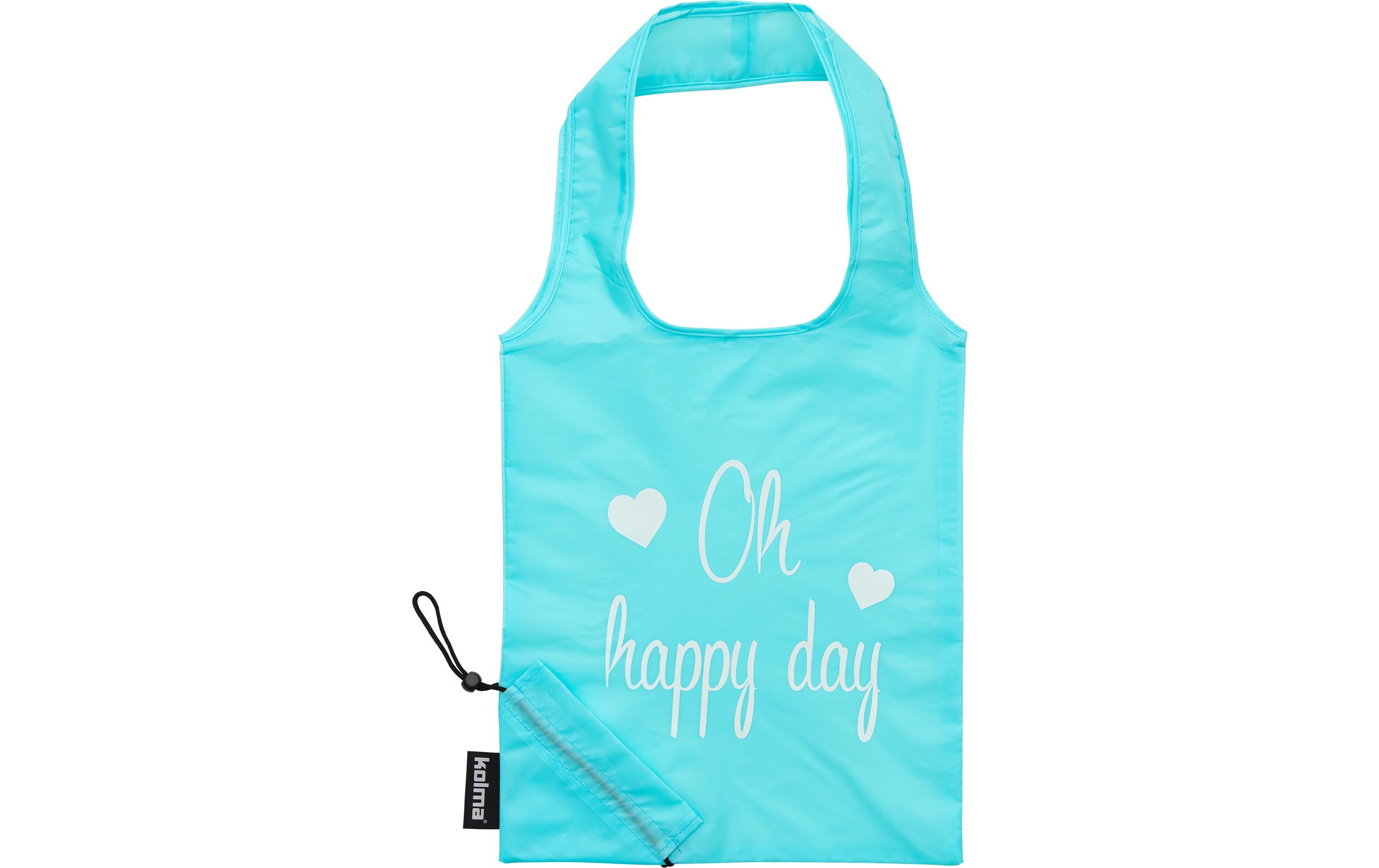Kolma Einkaufstasche RPET «Oh happy day» Mint Kolma Einkaufstasche RPET «Oh happy day» Mint