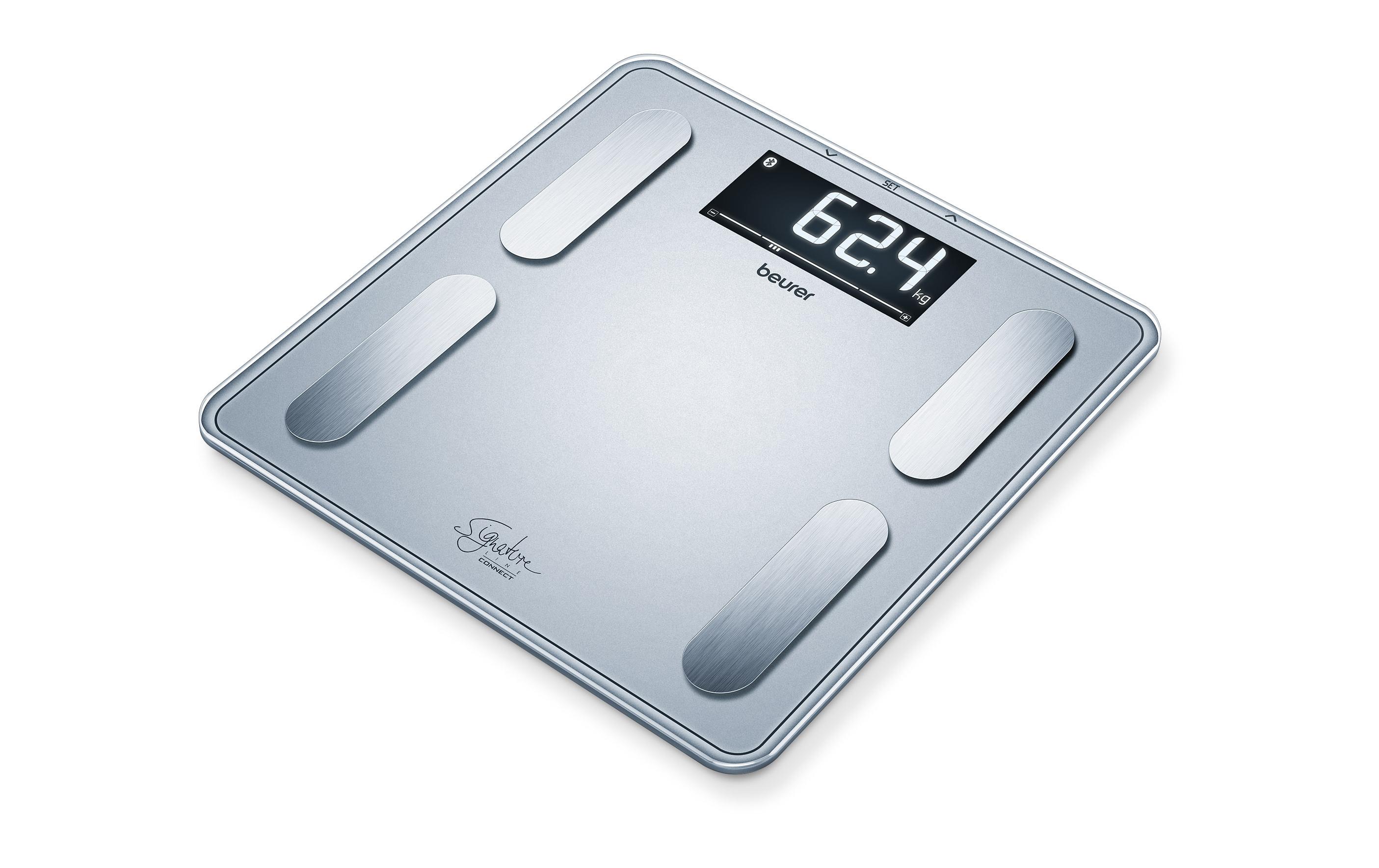 Beurer Körperanalysewaage BF 405 Signature Line, Silber Beurer Körperanalysewaage BF 405 Signature Line, Silber