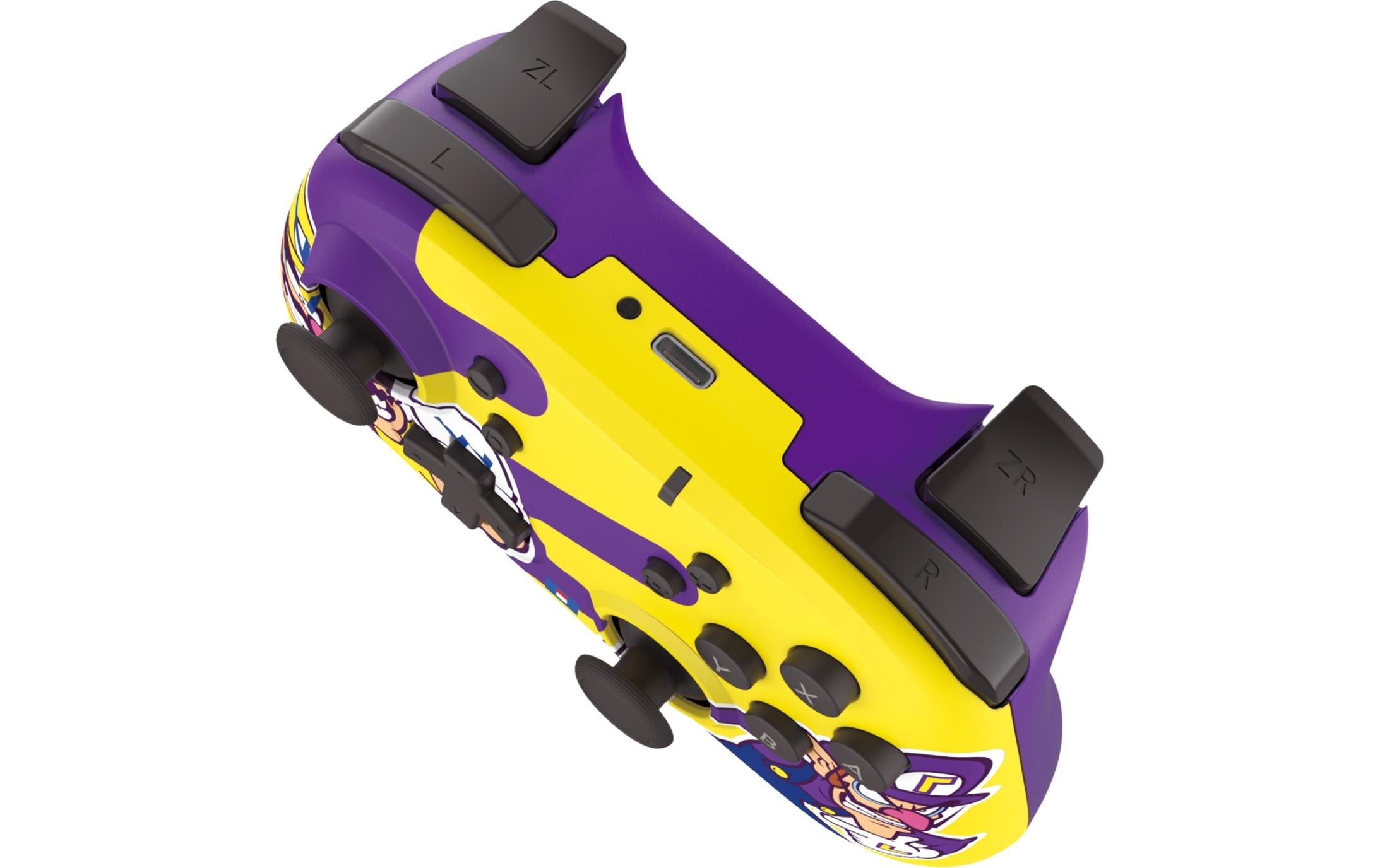 Hori Horipad Controller – Wario + Waluigi [NSW2/NSW]