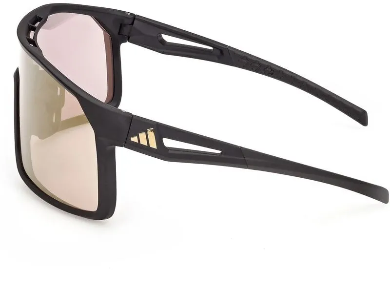 adidas Alkator SP0124 Sonnenbrille Matte Black, Brown Mirror adidas Alkator SP0124 Sonnenbrille Matte Black, Brown Mirror
