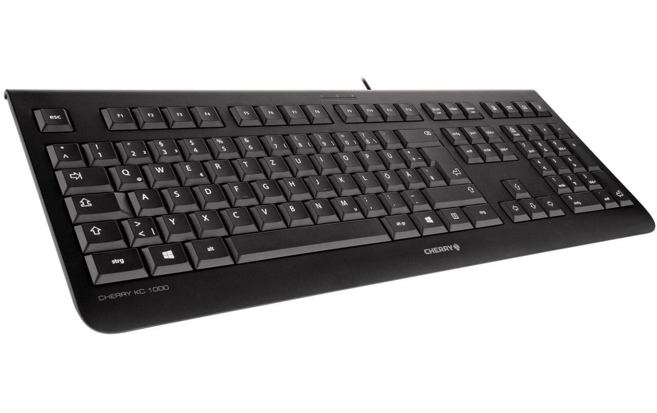 Cherry Tastatur KC 1000 Schwarz Cherry Tastatur KC 1000 Schwarz