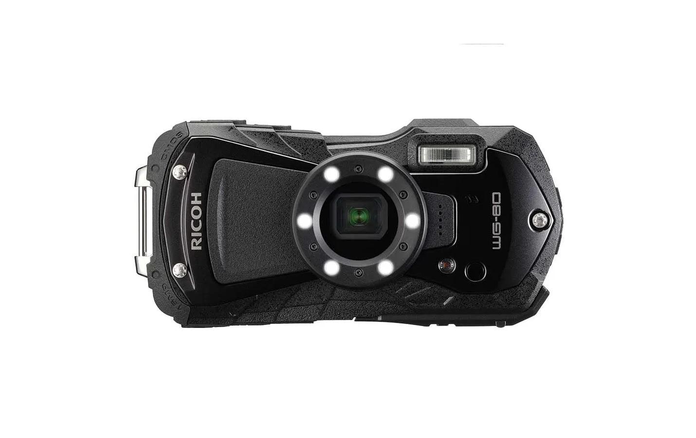 Ricoh Fotokamera WG-80 Schwarz Ricoh Fotokamera WG-80 Schwarz