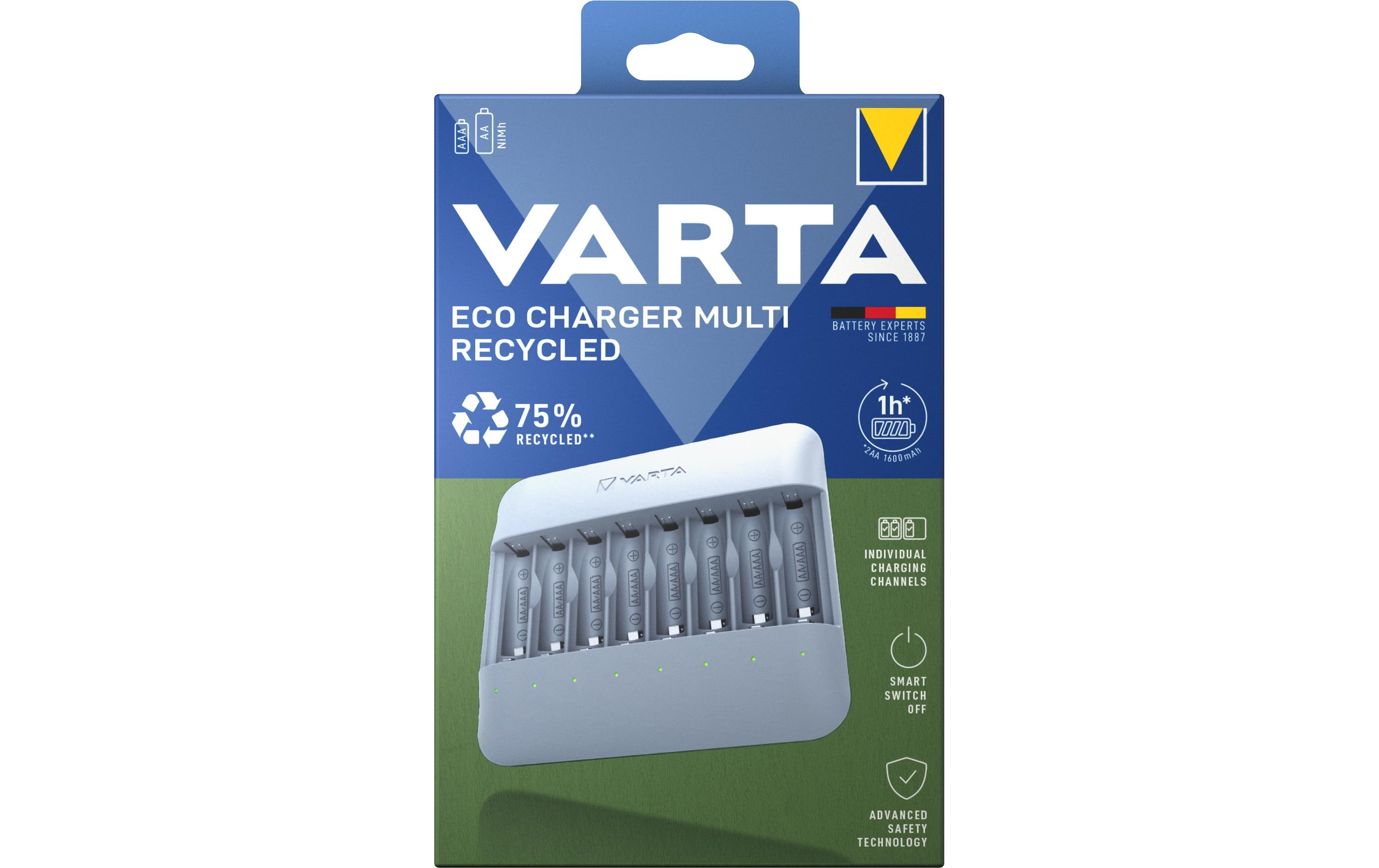 Varta Ladegerät Öko Multi Recycled