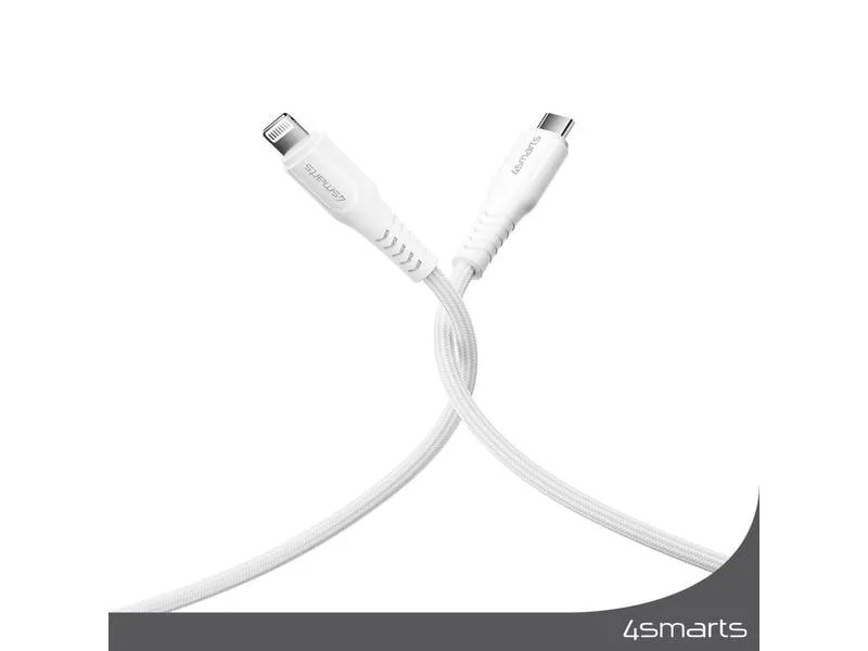 4smarts USB 2.0-Kabel RapidCord PD 30W USB C - Lightning 1.5 m
