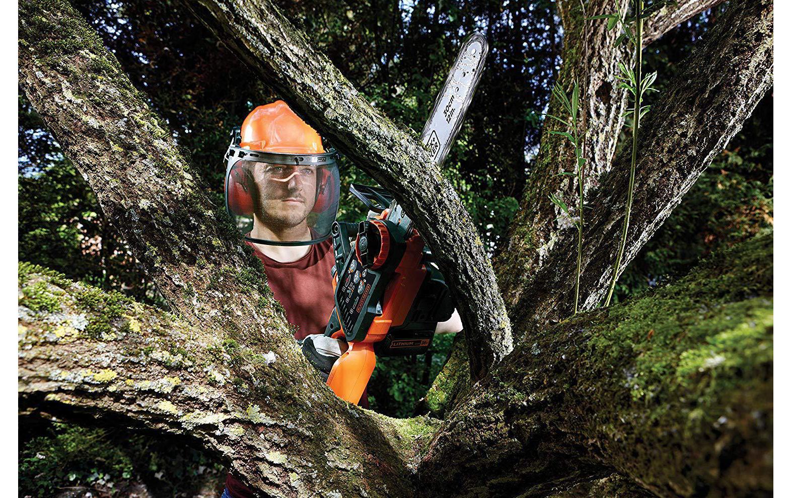 BLACK+DECKER Akku-Kettensäge GKC3630L25 Kit