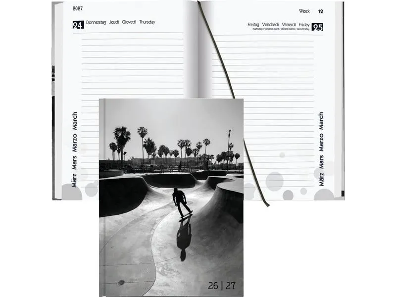 Biella Schulagenda mydiary 2026/27 Skater, 12 x 16.5 cm