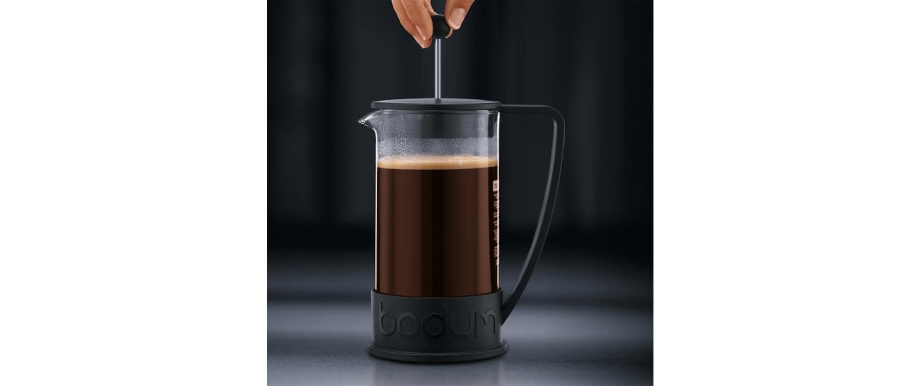 Bodum Kaffeebereiter Brazil Schwarz, 1 l Bodum Kaffeebereiter Brazil Schwarz, 1 l