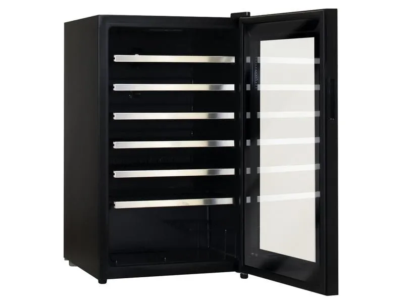 Kibernetik Weinkühlschrank M4801 Schwarz, Rechts Kibernetik Weinkühlschrank M4801 Schwarz, Rechts