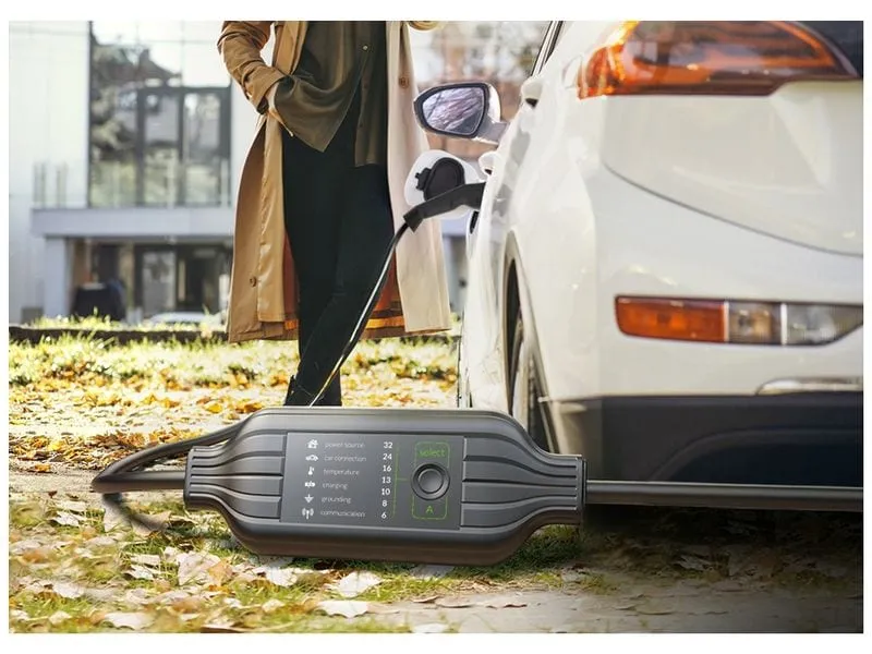Bury Powerflash 9050 Mobiles EV-Ladegerät Typ 2 Typ 2, 22 kW, IP67, 5 m Bury Powerflash 9050 Mobiles EV-Ladegerät Typ 2 Typ 2, 22 kW, IP67, 5 m