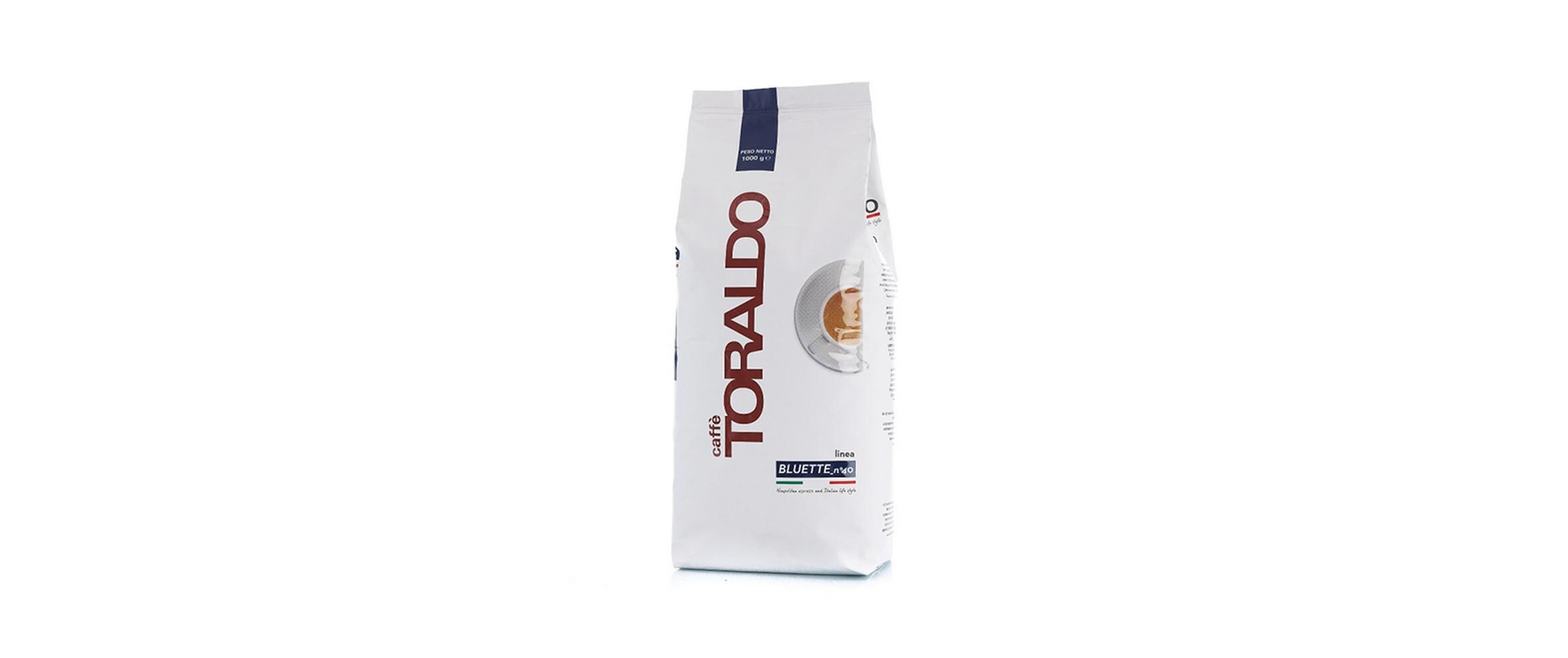 Caffè Toraldo Kaffeebohnen Super Bar N.40 Bluette 1000 g