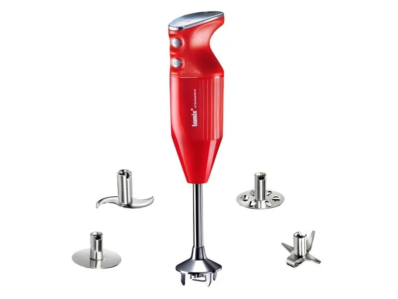 Bamix Stabmixer M350 Maxx Chrom/Rot Bamix Stabmixer M350 Maxx Chrom/Rot