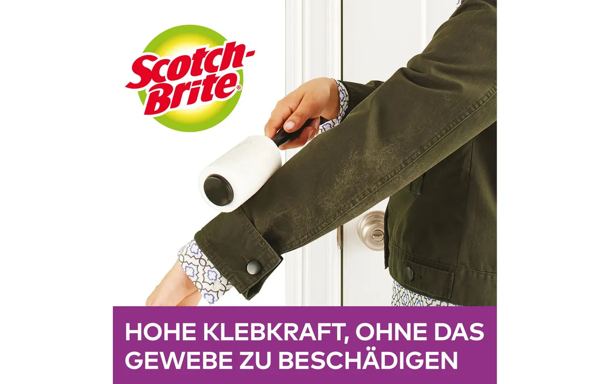 Scotch-Brite Kleiderroller Scotch-Brite Pet Extra Sticky 48 Blatt Scotch-Brite Kleiderroller Scotch-Brite Pet Extra Sticky 48 Blatt